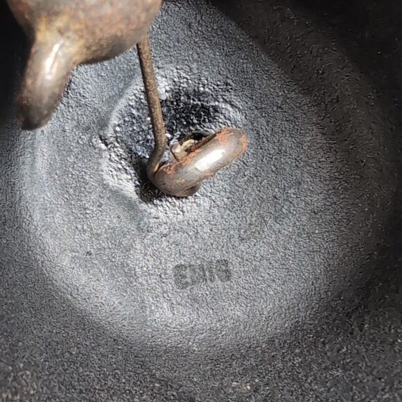 Vintage Cast Iron Ebrasd agle Bell Patina Patriotic Americana Decor EMIG - Picture 6 of 6